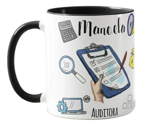 Caneca de Auditoria: Um Presente Especial para os Auditores - Profissões (Auditor(a))