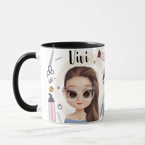 Caneca Feminina Presente Criativo Cabeleireira Personal Hair