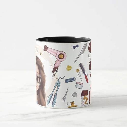 Caneca Feminina Presente Criativo Cabeleireira Personal Hair