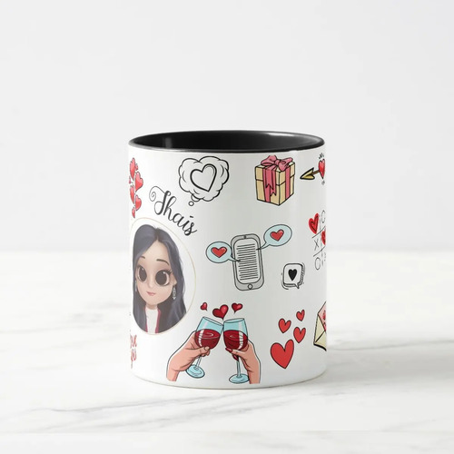 Caneca Presente Criativo Personalizado para Casal Namorados