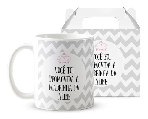 Conjunto Personalizado para Padrinhos de Batizado com Nomes