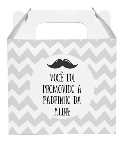 Conjunto Personalizado para Padrinhos de Batizado com Nomes