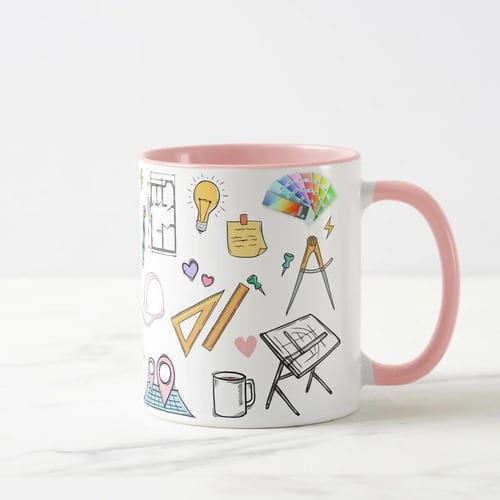 Caneca Arquiteta Presente Criativo Arquitetura