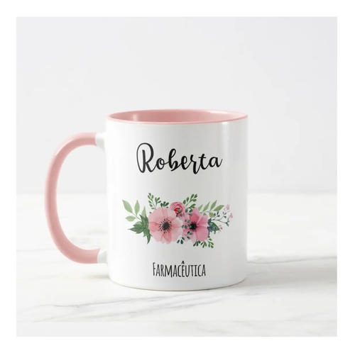 Caneca Personalizada Farmácia Profissão Farmacêutica