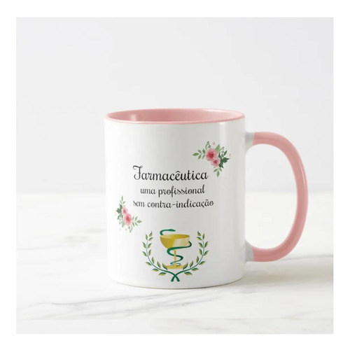 Caneca Personalizada Farmácia Profissão Farmacêutica