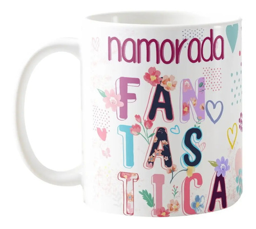 Caneca Personalizada Presente para Minha Namorada Fantástica - Outros (Casal)
