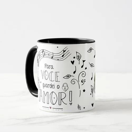 Caneca Com Foto para Namorado Presente Dia dos Namorados