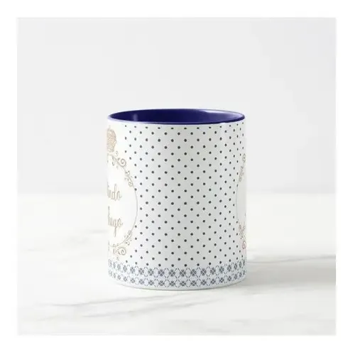 Caneca Presente Convite Revelação Dindo Padrinho Batizado