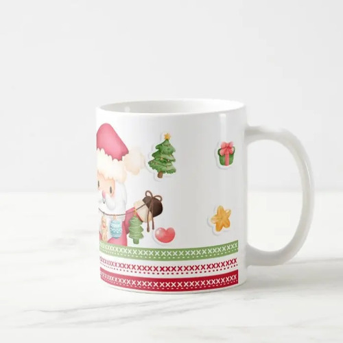 Caneca Presente Para Família Primeiro Natal para Tia Avó