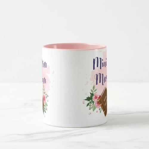 Caneca Presente Personalizado para Ministra de Casamento