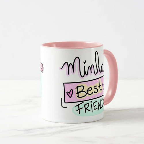 Caneca Personalizada Minha Best Friend