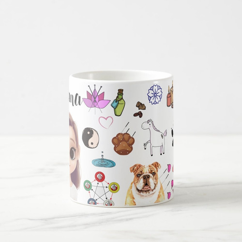 Caneca Presente Criativo Acupunturista Acupuntura Animal