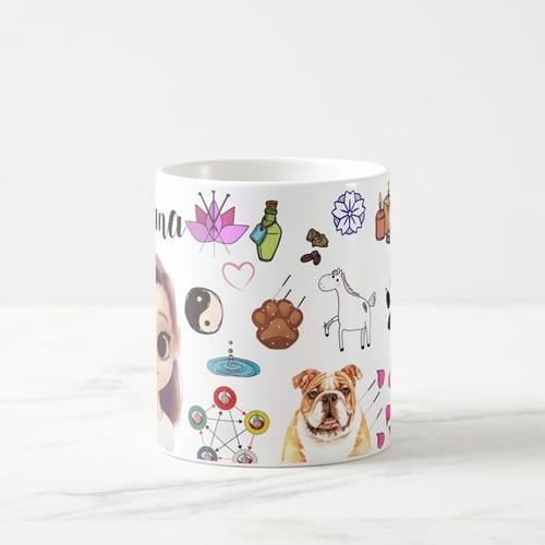 Caneca Presente Criativo Acupunturista Acupuntura Animal