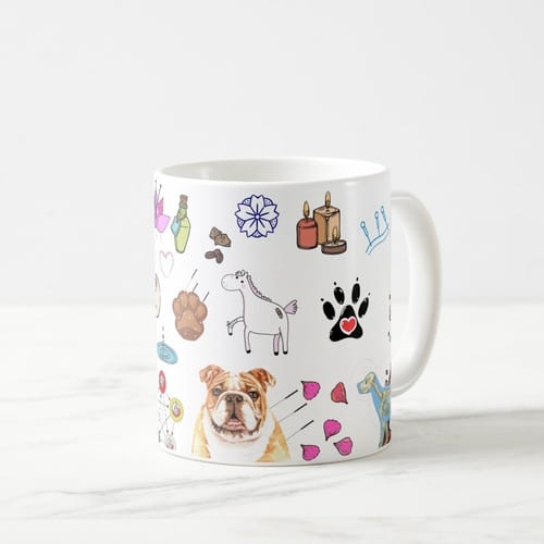Caneca Presente Criativo Acupunturista Acupuntura Animal