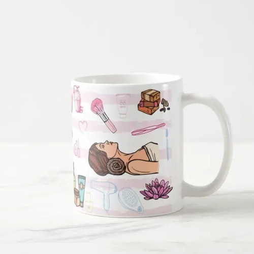Caneca Personalizada Profissão Esteticista Presente Criativo