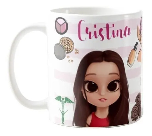 Caneca Personalizada Profissão Esteticista Presente Criativo - Profissões (Cabeleireiro(a))