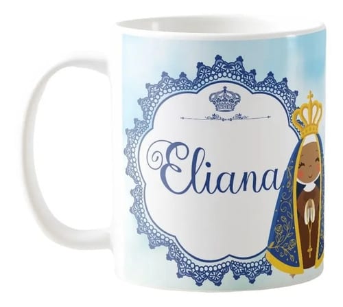 Caneca Maria Passa na Frente: Presente Inspirador Católicas - Religioso (Fiel/Devoto)