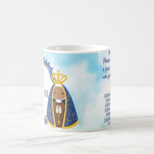 Caneca Maria Passa na Frente: Presente Inspirador Católicas