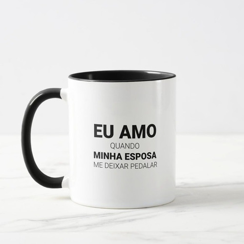 Caneca Personalizada Amo minha Esposa Ciclista