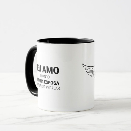 Caneca Personalizada Amo minha Esposa Ciclista