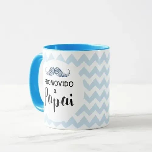 Caneca Personalizada Gestação Promovido a Papai