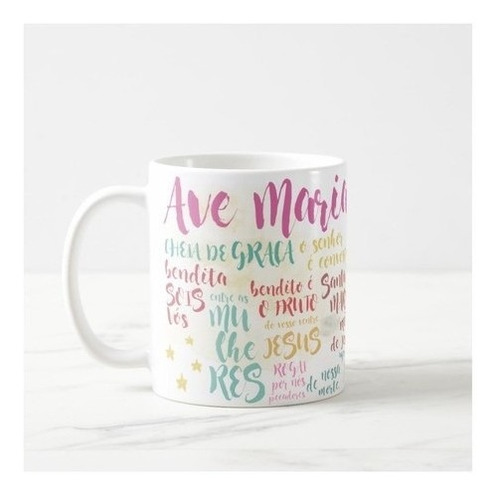 Caneca Personalizada Nossa Senhora Ave Maria