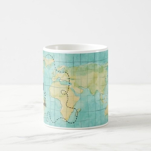 Caneca Personalizada de Turismo Keep Calm And Viaje o Mundo