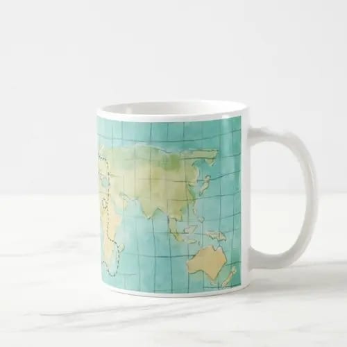 Caneca Personalizada de Turismo Keep Calm And Viaje o Mundo