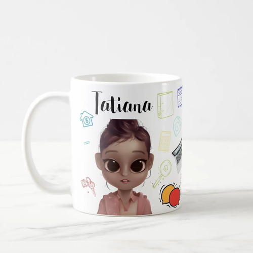 Caneca Presente Personalizado para Corretora de Imóveis