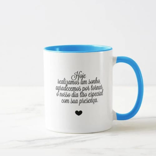Caneca Lembrança De Casamento Floral Mãe Da Noiva
