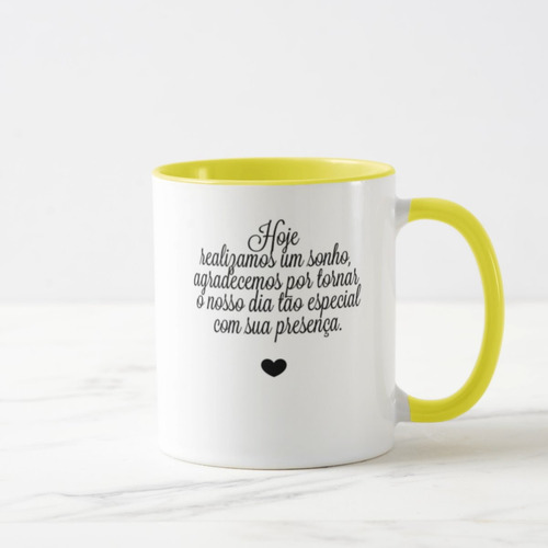 Caneca Presente De Casamento Floral Para Mãe Da Noiva