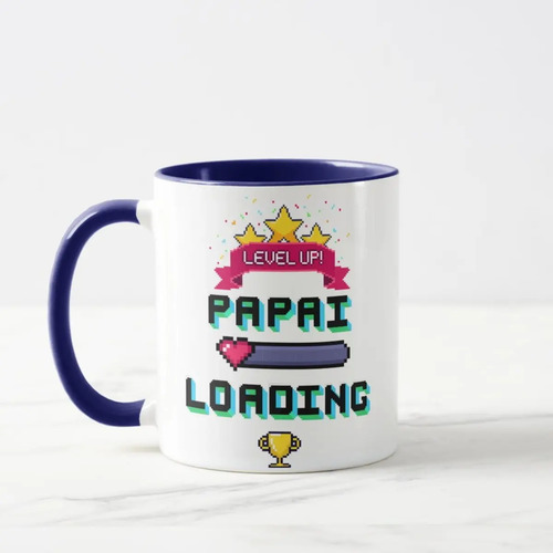 Caneca Personalizada Revelação De Gravidez Papai Loading