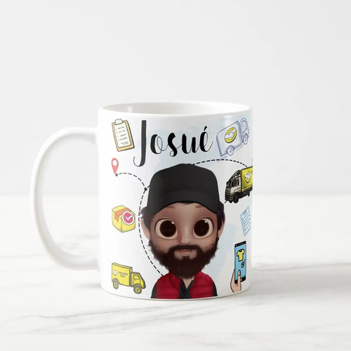 Caneca Presente Personalizado Posto de Coleta Logística