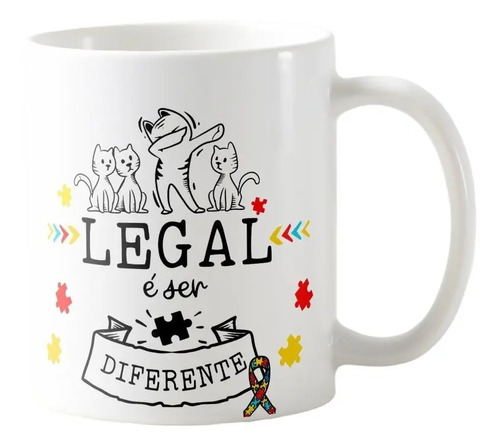 Caneca Personalizada Presente Especial Autismo Atípico