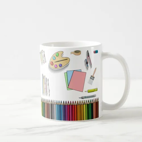 Caneca Presente Dia dos Professores Educação Artística Artes