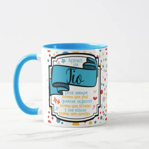 Caneca Presente Personalizado Criativo Xicara para Tio Titio