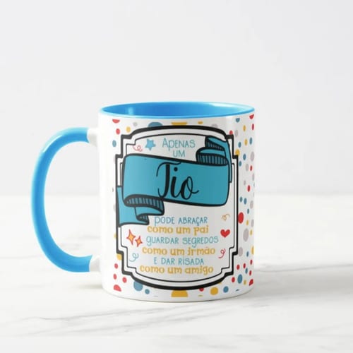 Caneca Presente Personalizado Criativo Xicara para Tio Titio