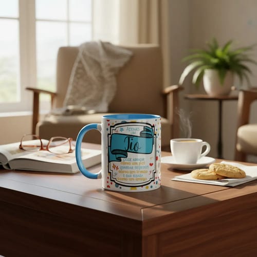 Caneca Presente Personalizado Criativo Xicara para Tio Titio