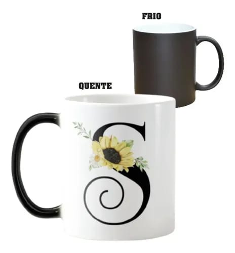 Caneca Mágica Presente Personalizado Aniversário Natal - Outros (Aniversário)