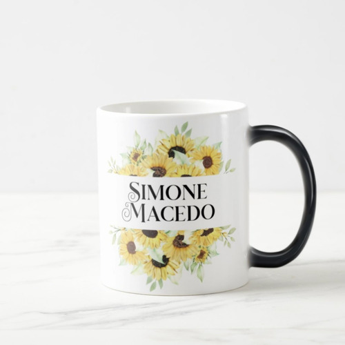 Caneca Mágica Presente Personalizado Aniversário Natal