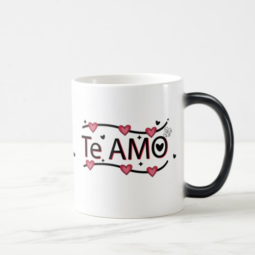 Caneca Mágica Presente Criativo Especial Amor Casal Te Amo