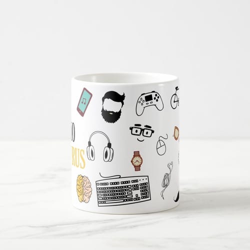 Caneca Mágica Presente Aniversário Personalizado para Homem