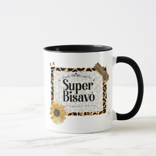 Caneca Personalizada com Frase Presente para Super Bisavó