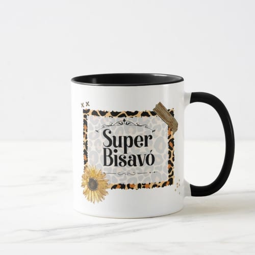 Caneca Personalizada com Frase Presente para Super Bisavó
