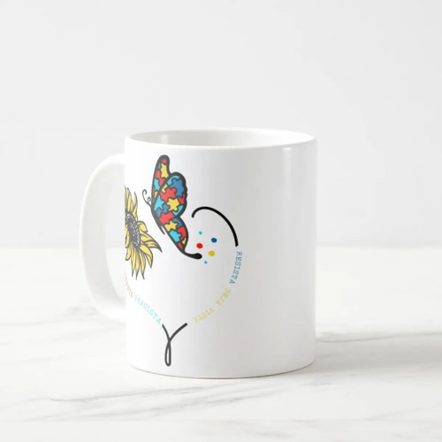 Caneca Personalizada Presente Criativo Mãe de Autista