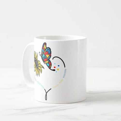 Caneca Personalizada Presente Criativo Mãe de Autista