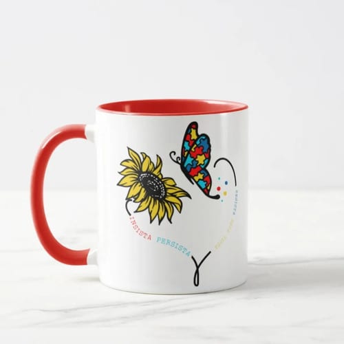 Caneca Presente Dia Mundial de Conscientização do Autismo