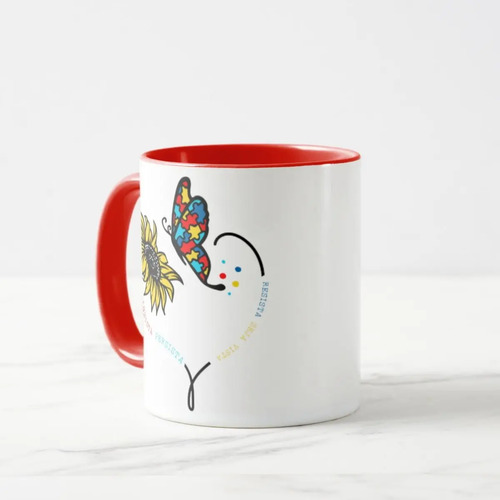Caneca Presente Dia Mundial de Conscientização do Autismo