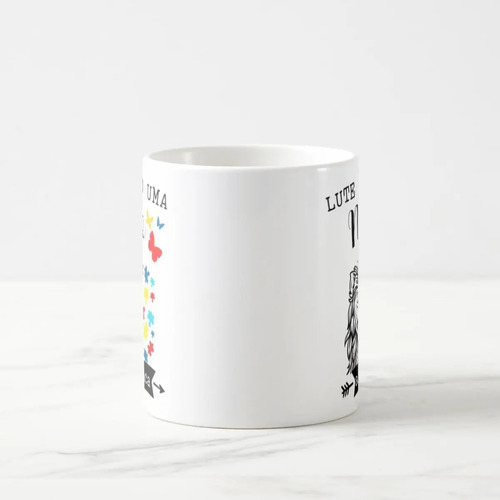 Caneca Mágica Presente Criativo Autismo Mãe Orgulhosa