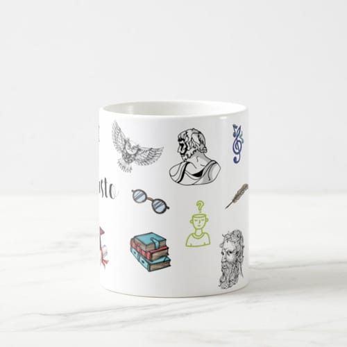Caneca Mágica Presente Especial com Nome Professor Filosofia